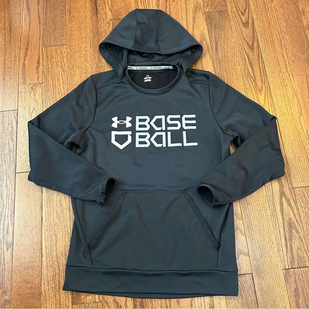 Under Armour Men's Black Baseball Hoodie Size S